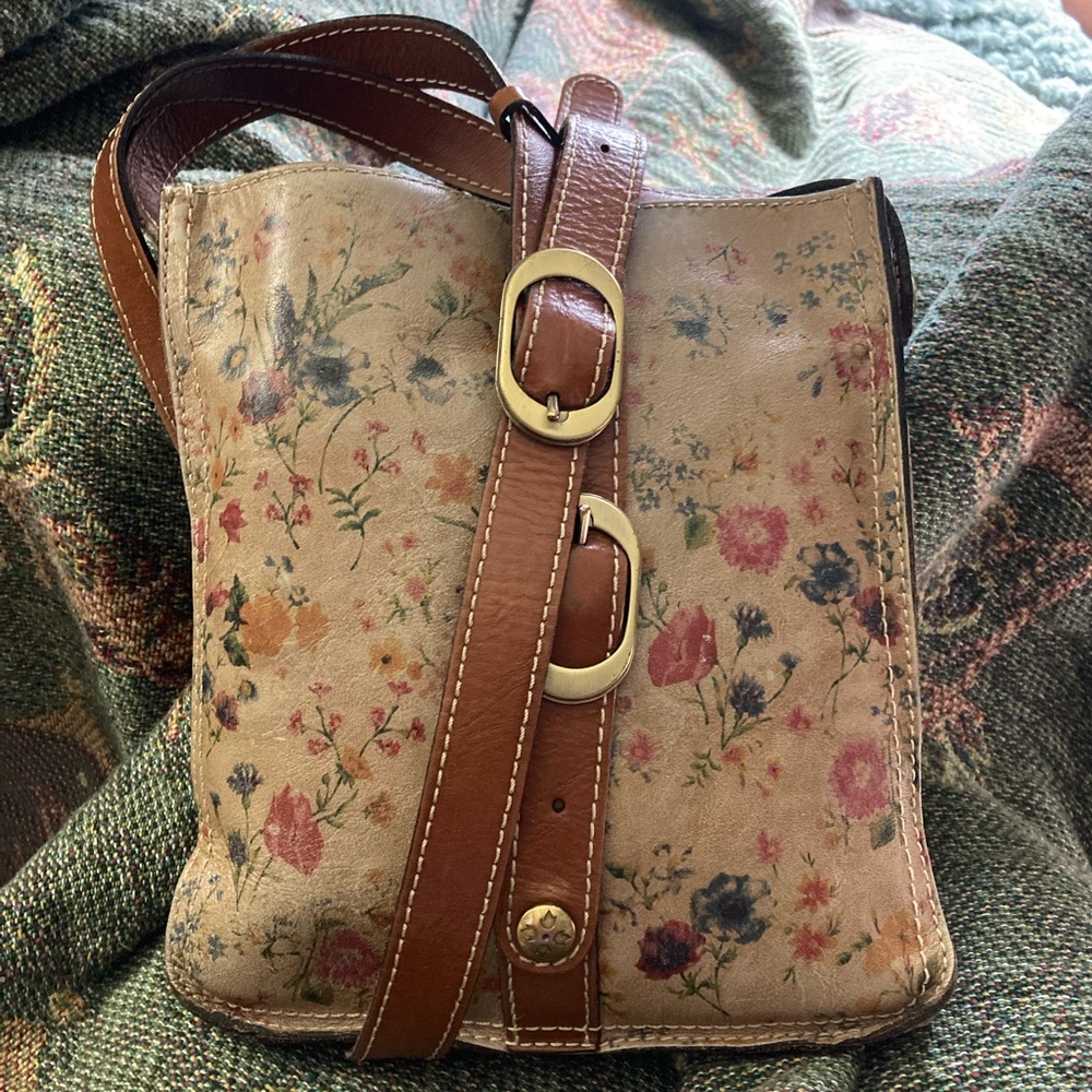 Patricia Nash Floral ‘Venezia Pouch’ Crossbody Bag